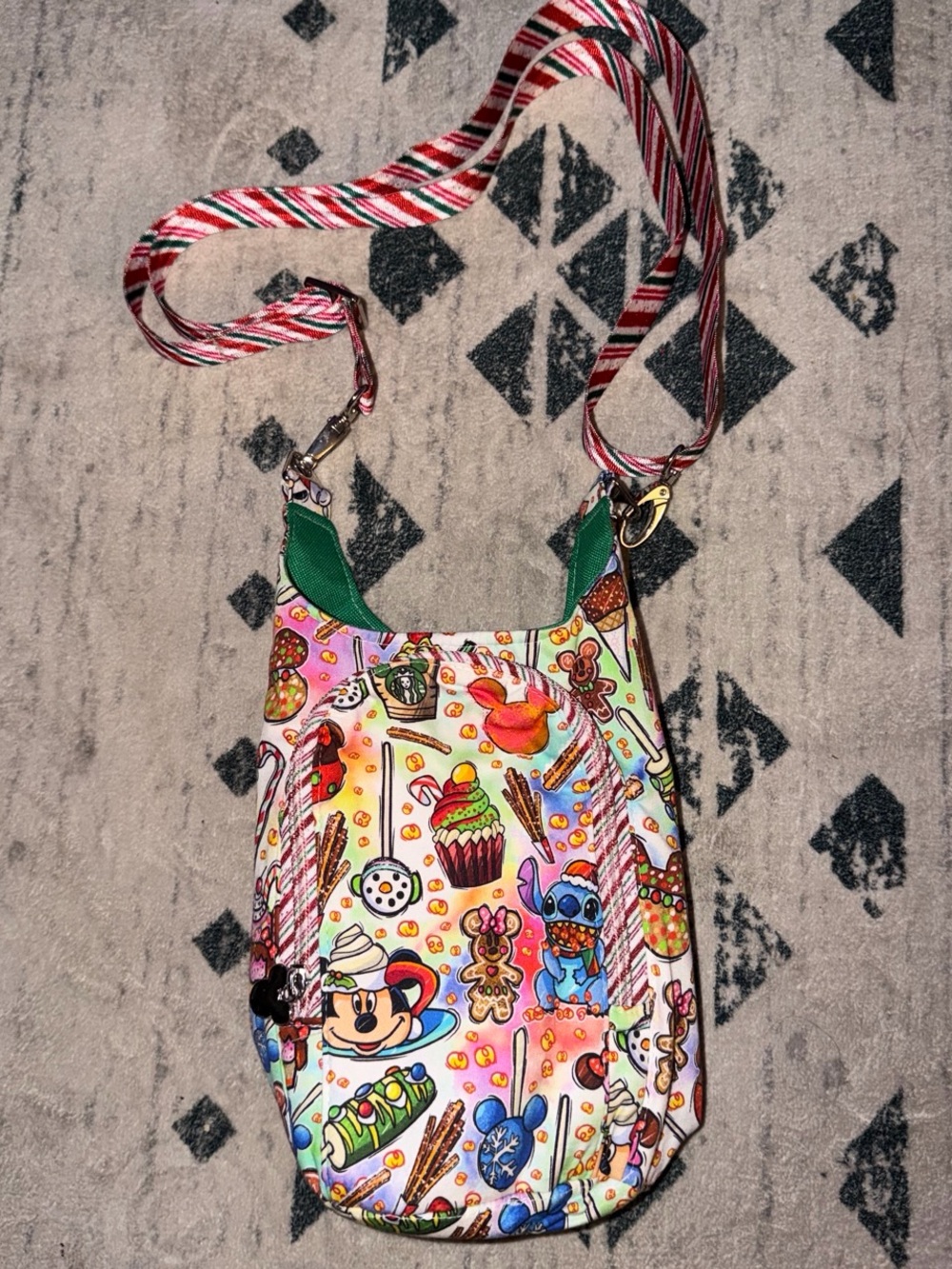 Kids Candy-Themed Crossbody Bag in Multicolor